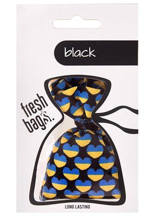 Освіжувач повітря fresh bag ukraine 3 black