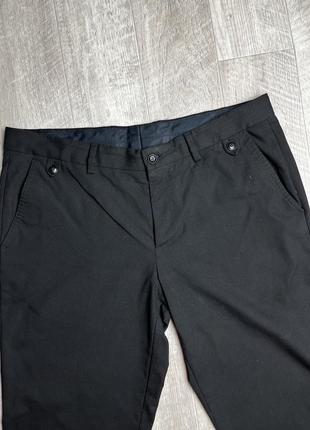 Штани zara, розмір 32, оригінал, чорні, класичні, штани, чоловічі3 фото
