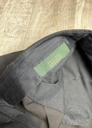 Штани zara, розмір 32, оригінал, чорні, класичні, штани, чоловічі6 фото