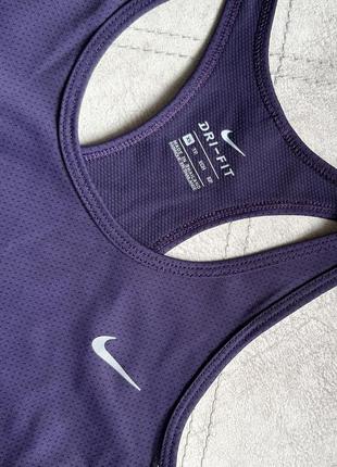 Nike dry fit майка топ для спорту2 фото