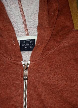 Oakley zip-hoodie hoodie original xxl - xl оаклей оклей зипка зип худи оригинал ххл - хл4 фото