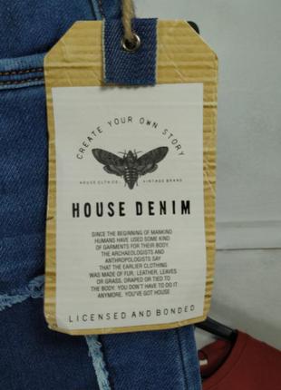 Шорты мужские голубые джинсовые house denim10 фото