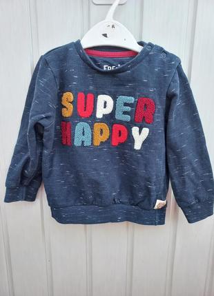 Світшот утеплений з принтом