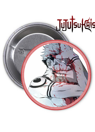 Значок anime jujutsu kaisen аніме магічна битва ryomen sukuna рёмен сукуна