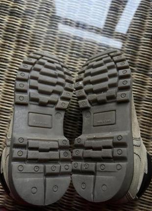 Замшевые ботинки landrover оригинальные коричневые4 фото