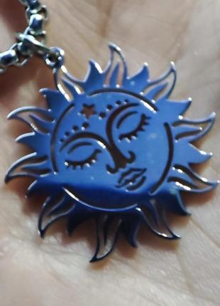 Підвіска "сонце" з нержавіючої сталі