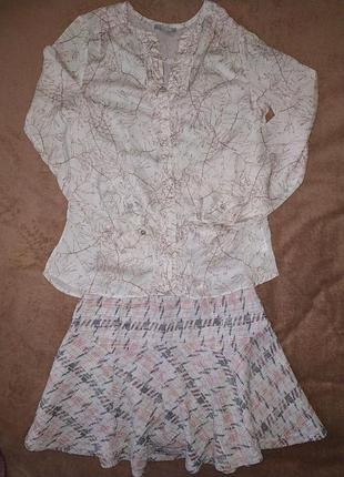 Юбка +блузка h&amp;m