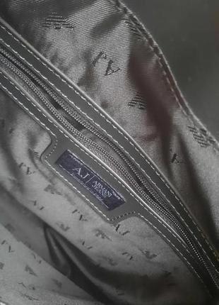 Сумка armani jeans ladies faux patent leather tote bag9 фото