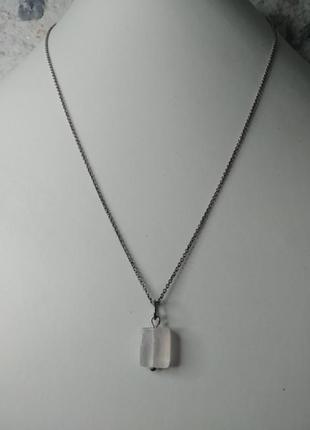 Bjorklund элитный серебряный набор колье и серьги розовый кварц