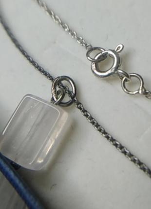 Bjorklund элитный серебряный набор колье и серьги розовый кварц