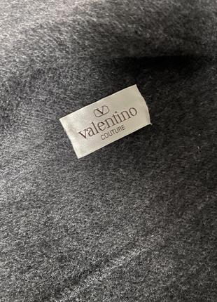 Шерстяная куртка-жакет в клетку винтаж valentino couture оригинал6 фото