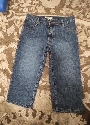 Бриджи джинсовые