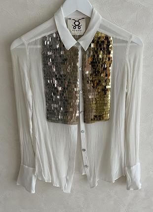 Рубашка из шелка