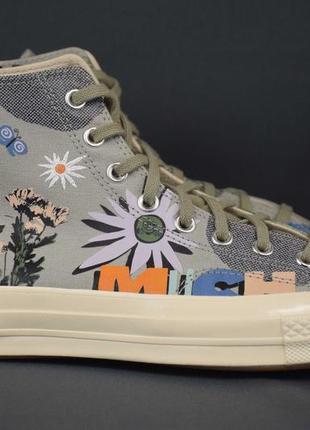 Converse chuck 70 hi floral much love unisex високі кеди кросівки. оригінал. 42 р./27 см.