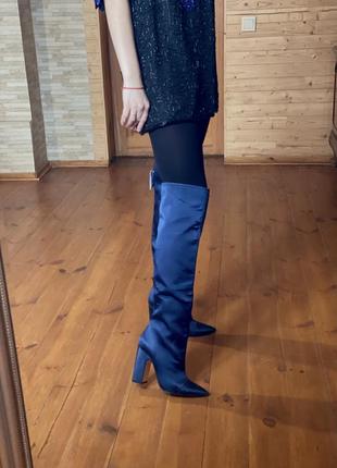 Zara ботфорды оригинал