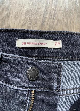 Скинни женские джинсы levi’s5 фото