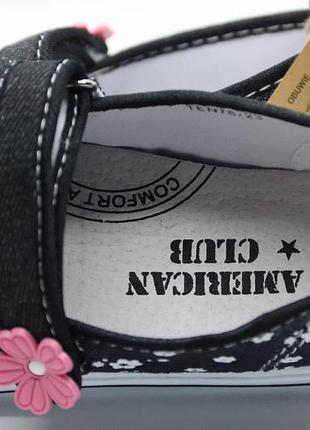 Кеды для девочки american club 8