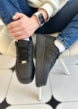 Кроссовки nike air force black2 фото