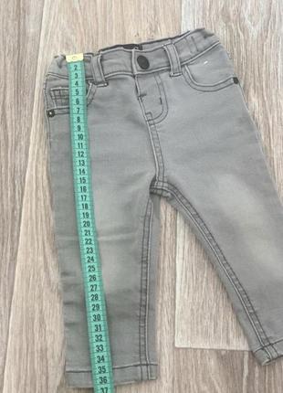 Стильні джинси для малюків 68-74 розмір1 фото