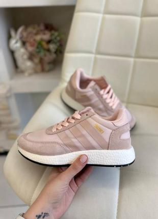 Кросівки adidas iniki pink1 фото