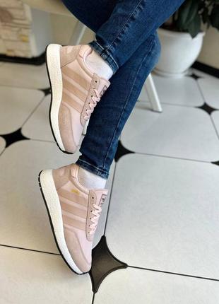 Кросівки adidas iniki pink3 фото