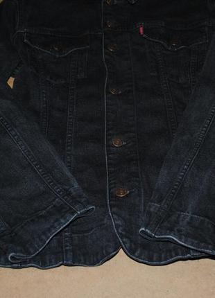 Levis черная джинсовка куртка женская джинсовая левайс оригинал6 фото