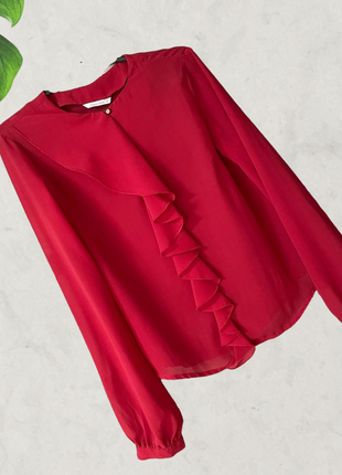 Жіноча блуза calliope, червона блуза в ідеальному стані