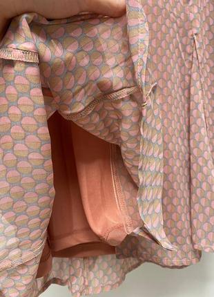 Нежное платье пастельно розового цвета3 фото