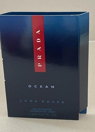 Prada luna rossa ocean edt 1.2 ml1 фото