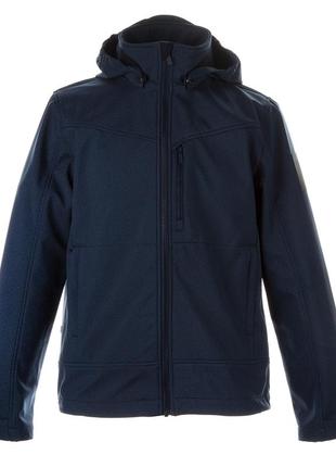 Куртка мужская  softshell huppa akiva темно-синяя р.xs  (18498000-10286-0xs)