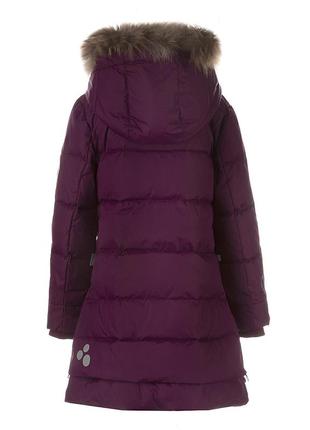Пальто зимнее - пуховик женское huppa parish бордовый, р.xxl (12478055-80034-xxl)3 фото