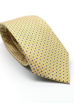 Галстук фирменный желтый, venezia, качественный, как новый!