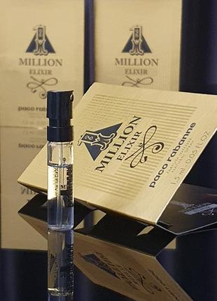 Оригінальний пробник paco rabanne 1 million elixir parfum intense_1,5ml