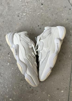 Adidas yeezy 500 light biege6 фото