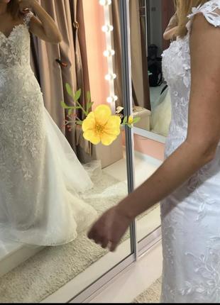 Фантастическое свадебное платье naviblue bridal6 фото