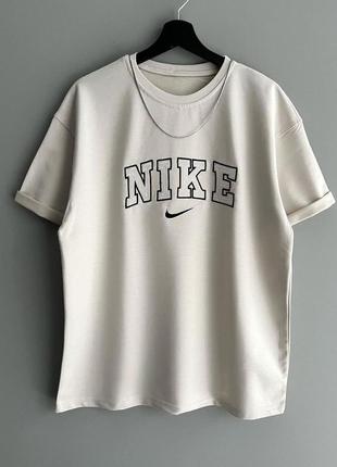 Футболка чоловіча біла nike