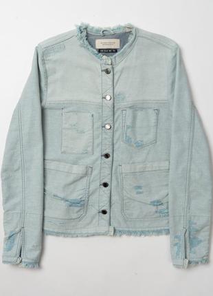 Maison scotch sunshine collection denim jacket women’s женский жакет