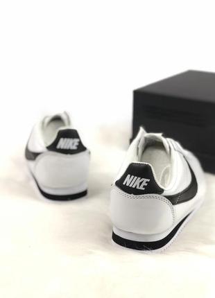 Кроссовки nike cortez женские кожаные кроссовки найк кортез женские белое кожуние кроссовки nike air orange 1 white весна найк аир макс шине nike air max4 фото