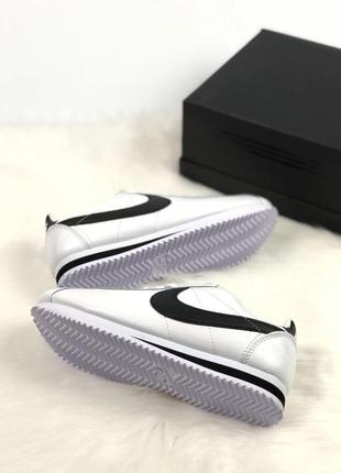 Кроссовки nike cortez женские кожаные кроссовки найк кортез женские белое кожуние кроссовки nike air orange 1 white весна найк аир макс шине nike air max2 фото