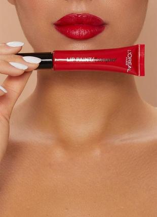 L'oréal paris безупречный лак для губ 105 red fiction