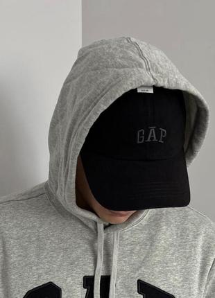 Оригинальная кепка gap black черная one size