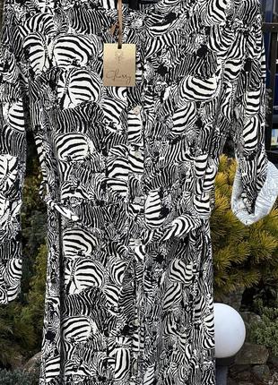 Италия стильное натуральное платье платье макси черно-белое l2 фото