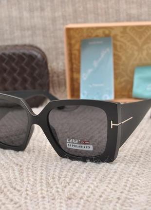 Красивые женские солнцезащитные очки leke polarized большие