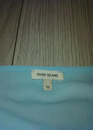 Блуза блакитна river island 3