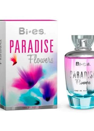 Парфюмированная вода для женщин bi-es paradise flowers 100 ml