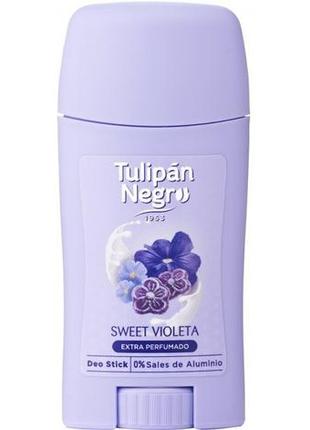 Дезодорант стик gourmand сладкая фиалка tulipan negro, 50 мл