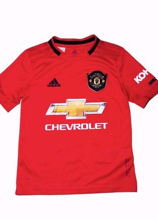 Футболка adidas manchester united спортивная футболка