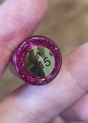 Подводка для глаз цветная яркая розовая красная блестящая