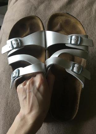 Босоножки шлёпки типо birkenstock 39