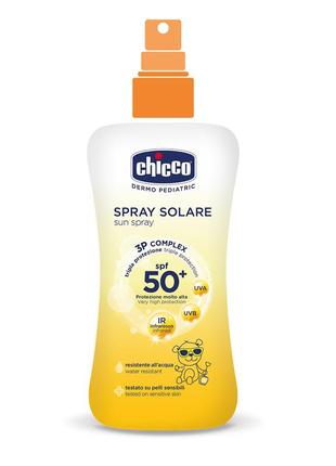 Cпрей сонцезахисний chicco, 50 spf, 150 мл1 фото